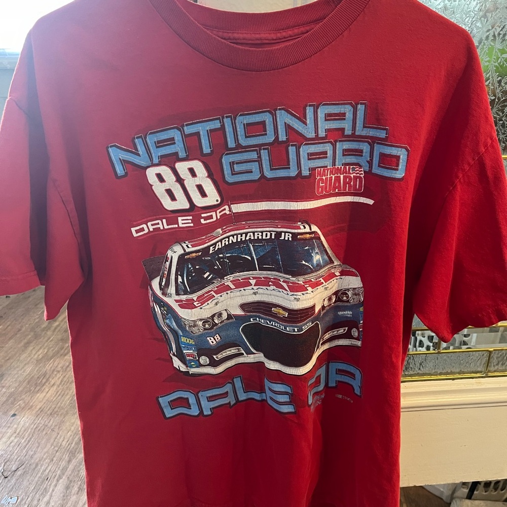 Red Graphic Race Car Short Sleeve Tee